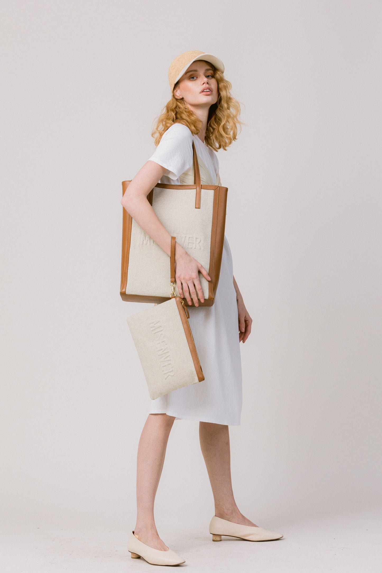 Canvas Embossed Tote