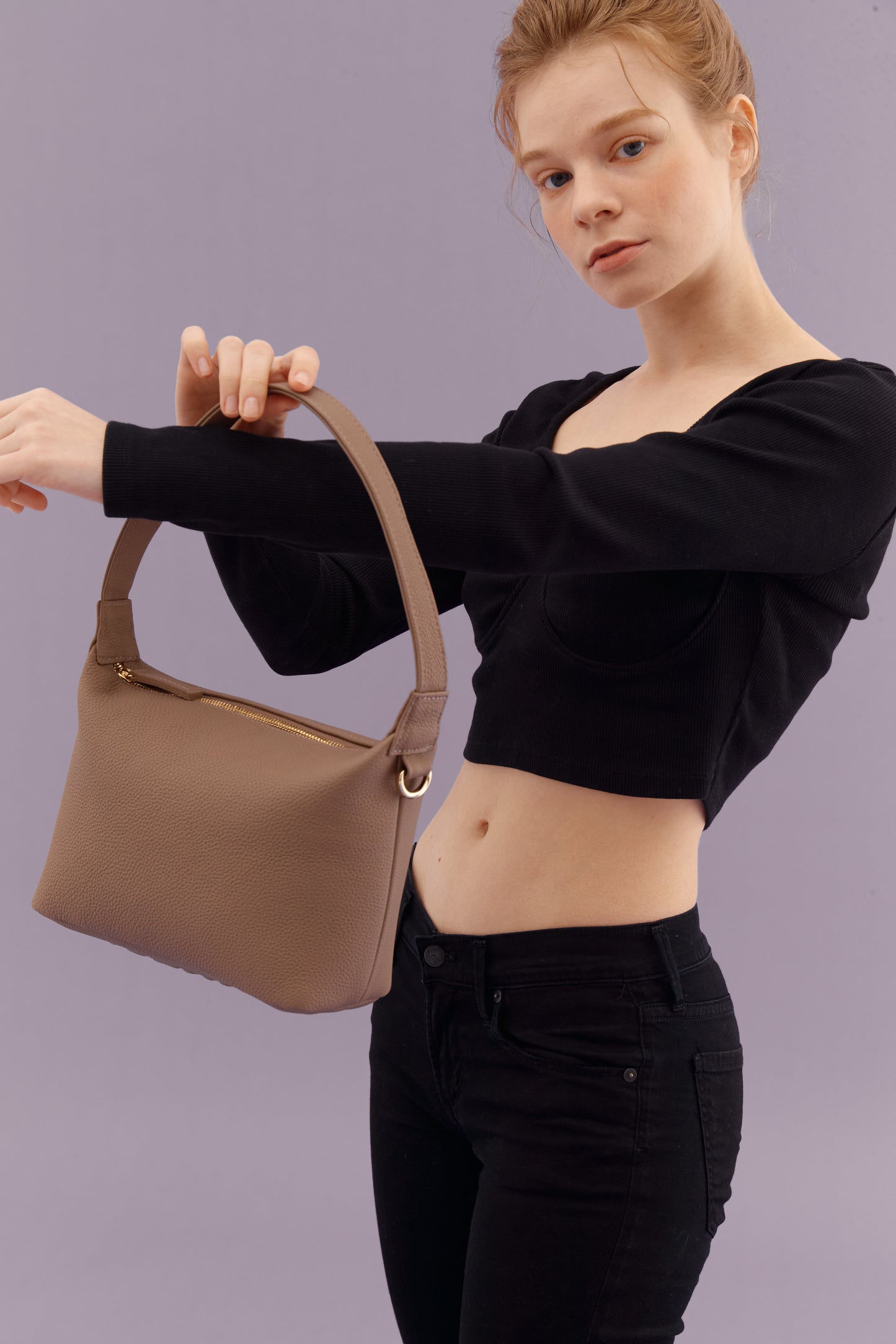 Pillow Bag - Taupe
