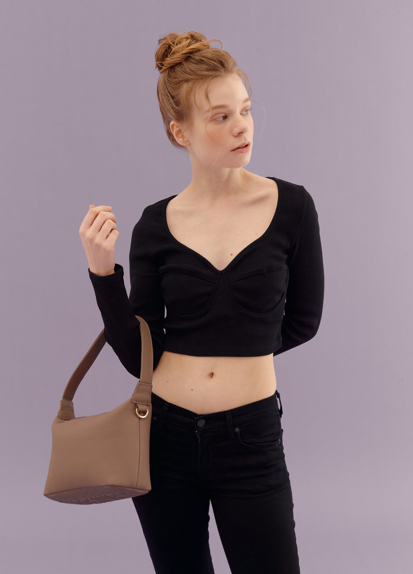 Pillow Bag - Taupe